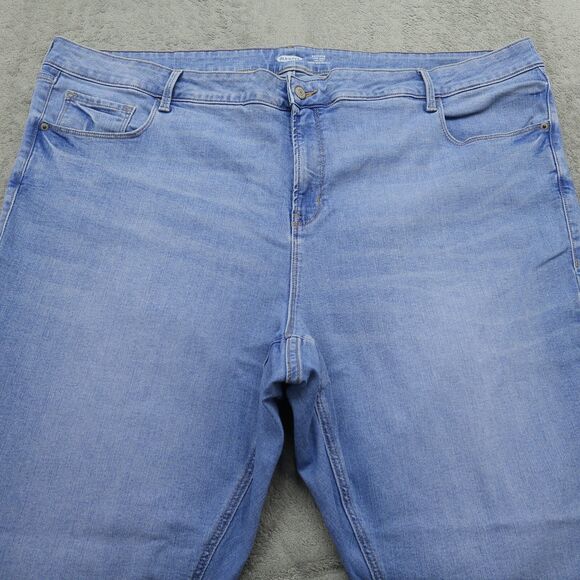 Old Navy Jeans Women's 28 Plus Blue High-Rise Rockstar Super Skinny 29" Inseam - Picture 10 of 15